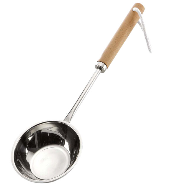 Lingura (polonic) din inox 200 ml pentru saune WELI